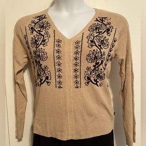 Embroidered Sweater